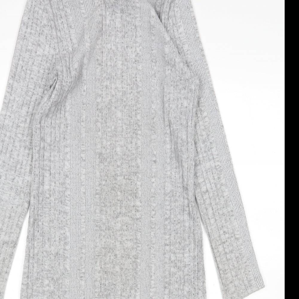 F&F Womens Grey   Jumper Dress  Size 10