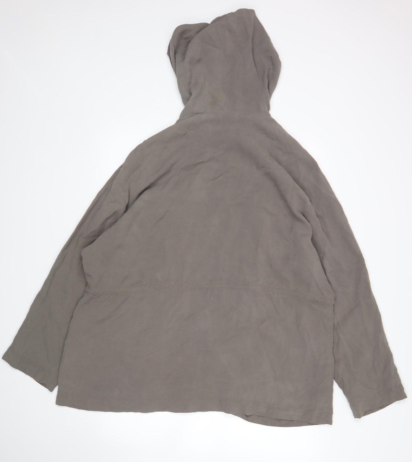 Ann Harvey Womens Brown   Parka Coat Size 24