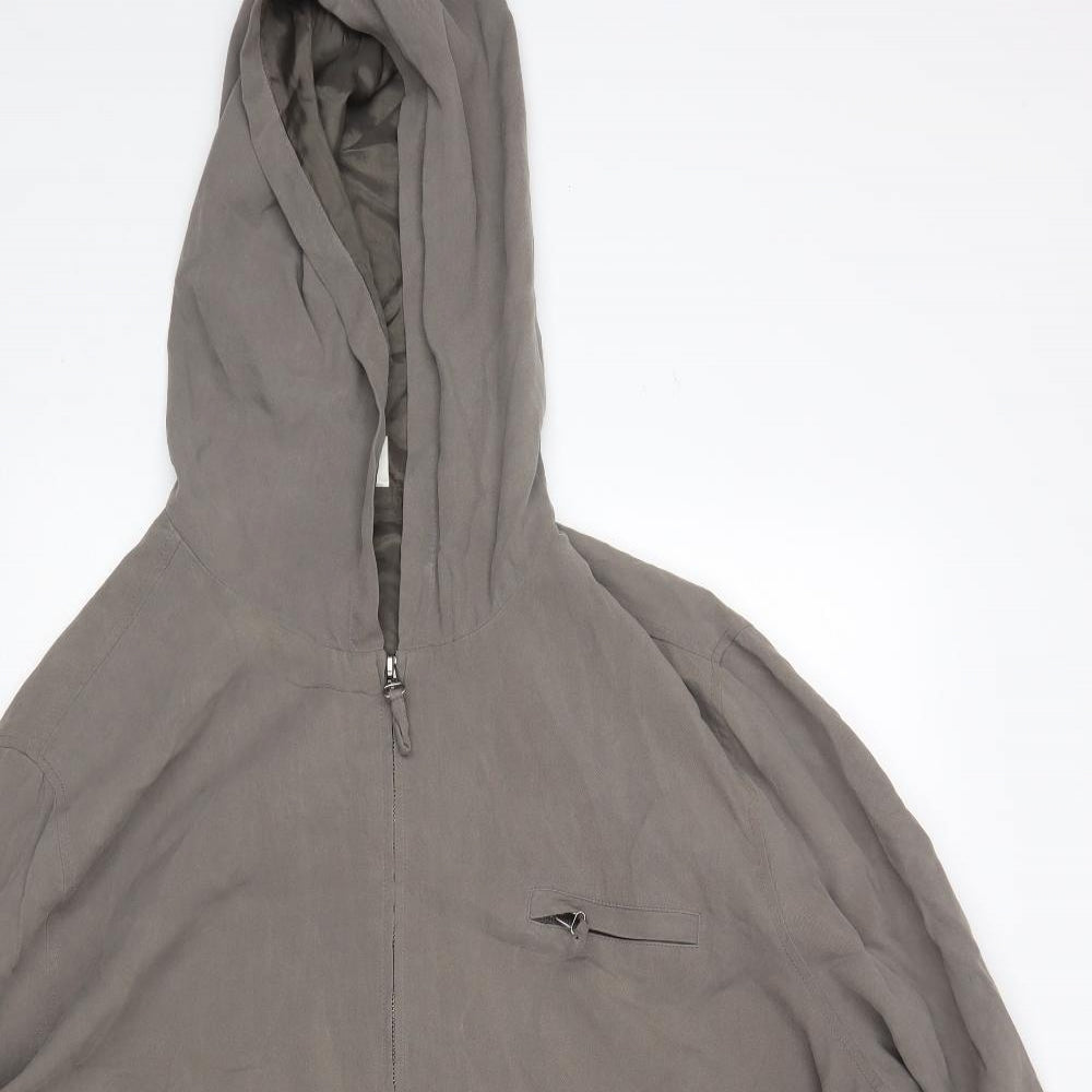 Ann Harvey Womens Brown   Parka Coat Size 24