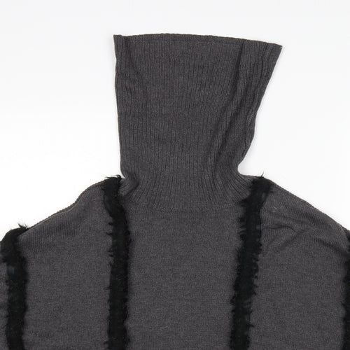 River Island Womens Grey   Pullover Jumper Size S