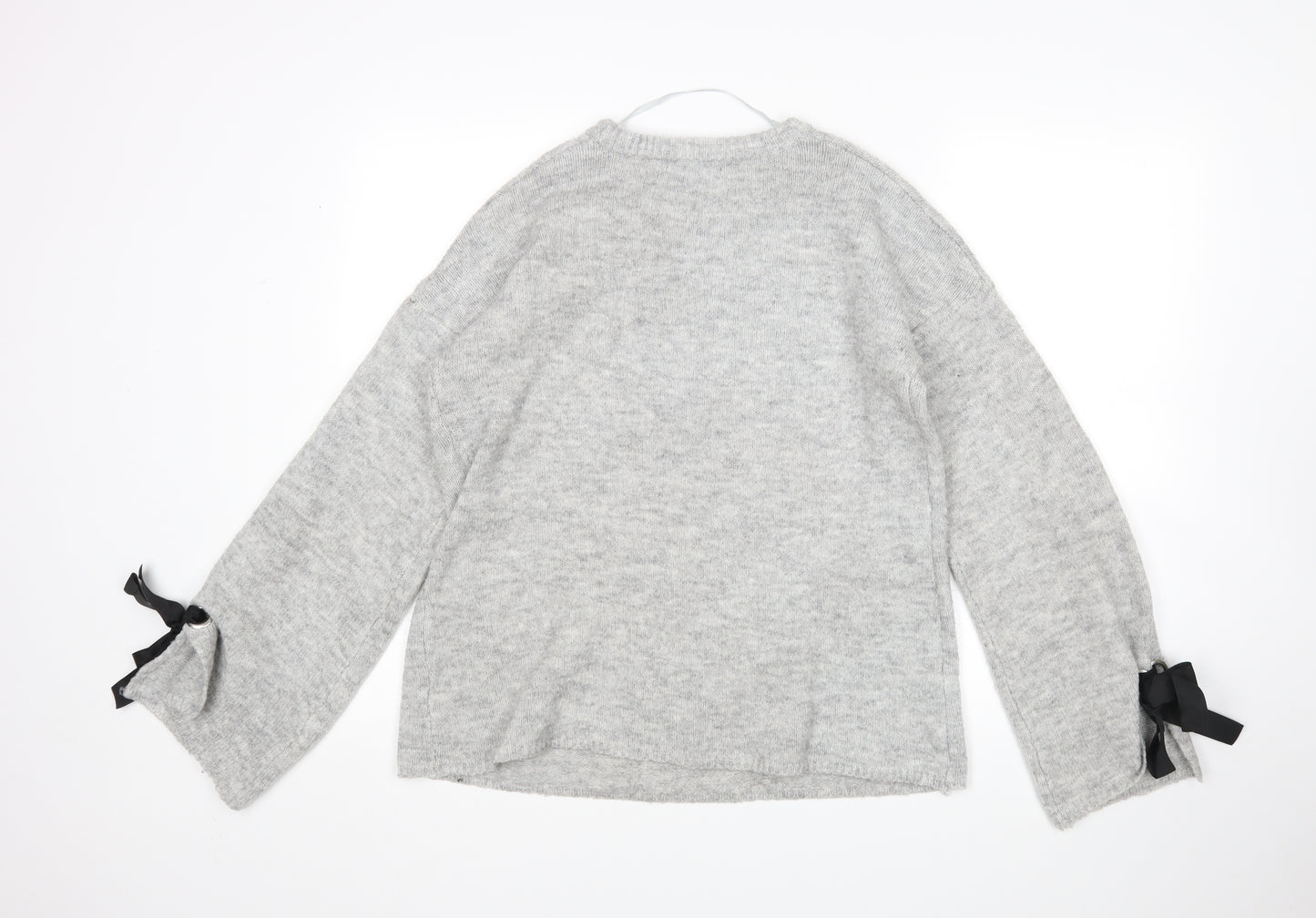 Primark Womens Grey   Pullover Jumper Size S