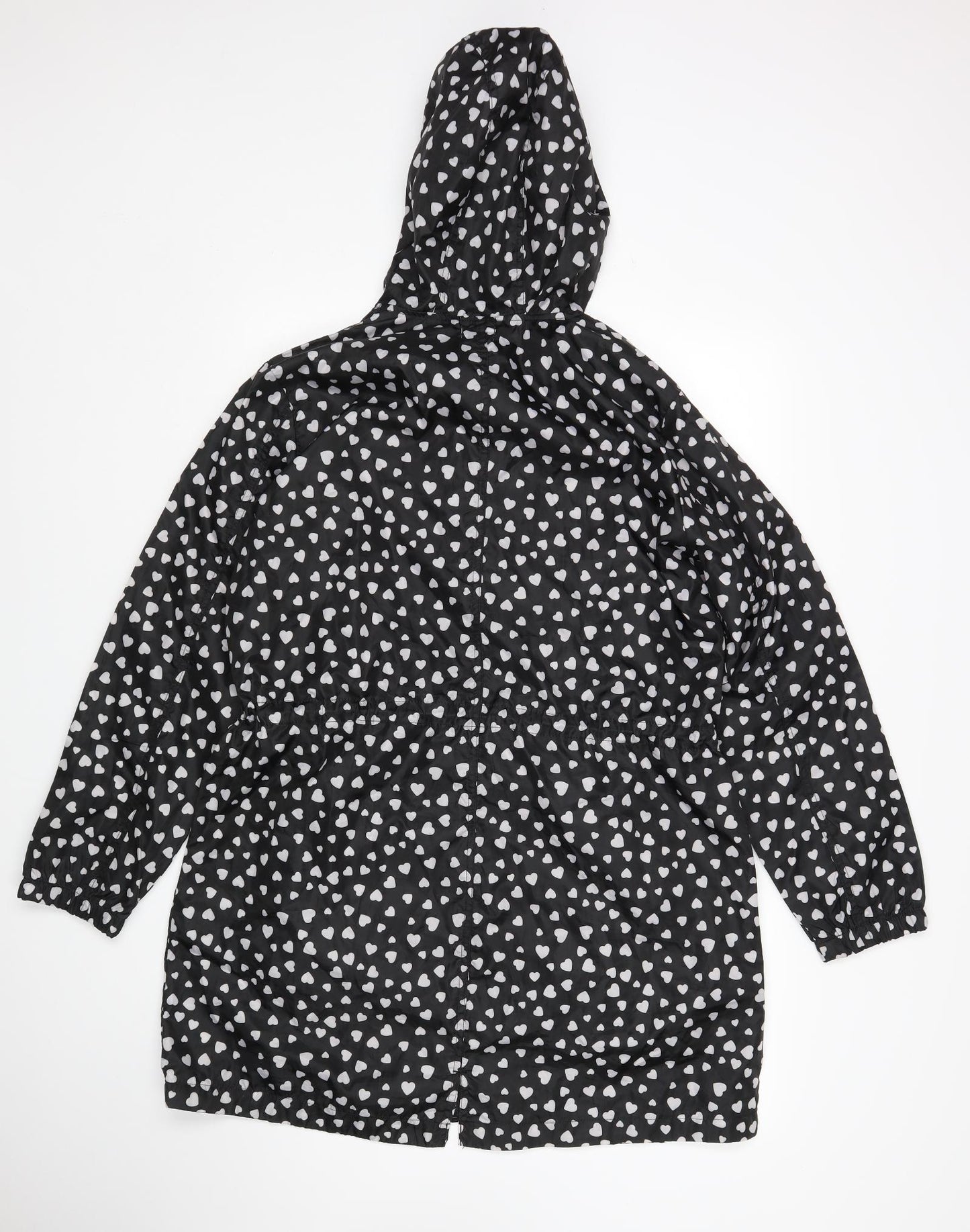 George Womens Multicoloured Polka Dot  Rain Coat Coat Size 16