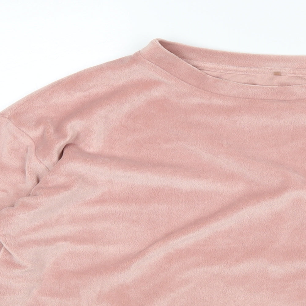 George Womens Pink   Top Pyjama Top Size 8