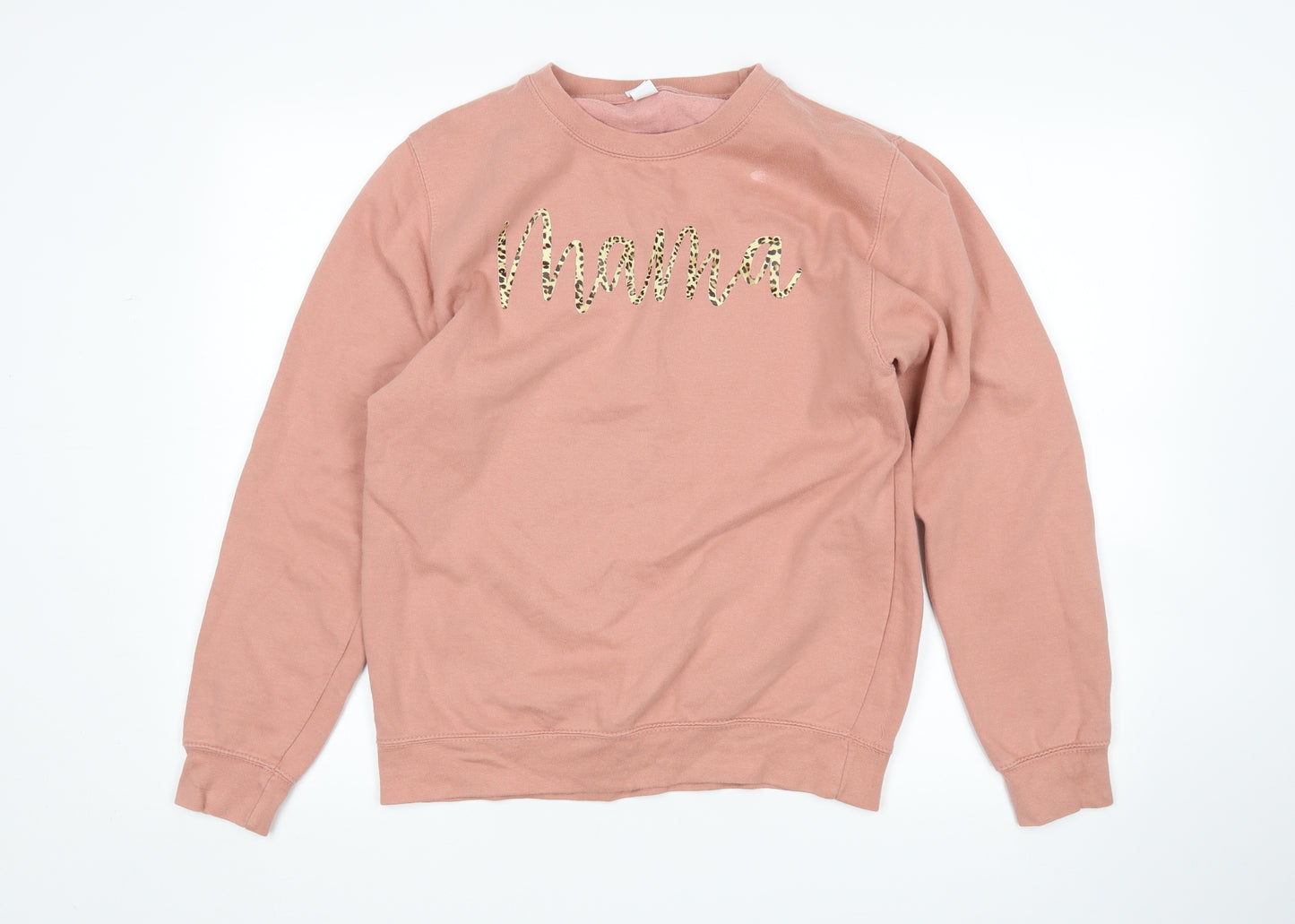 Preworn Womens Pink   Pullover Sweatshirt Size S
