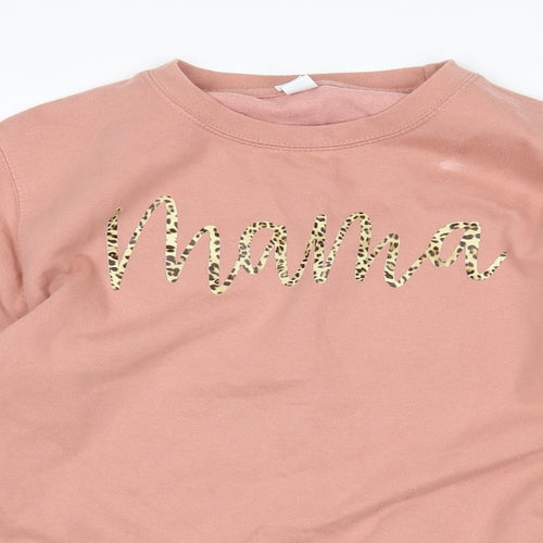 Preworn Womens Pink   Pullover Sweatshirt Size S