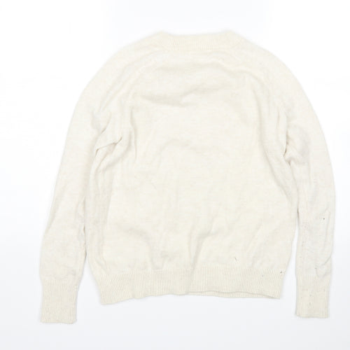 H&M Womens Beige   Pullover Jumper Size XS