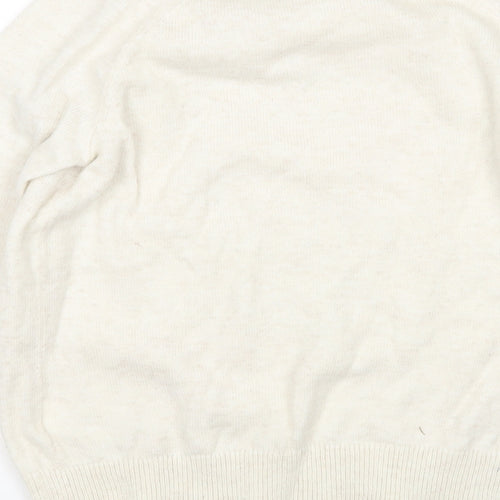 H&M Womens Beige   Pullover Jumper Size XS