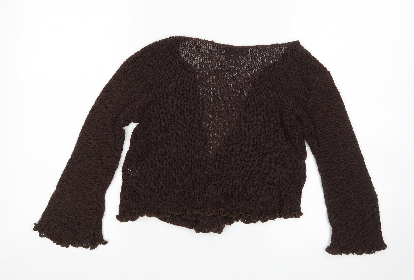 Bali Baik Womens Brown   Cardigan Jumper One Size