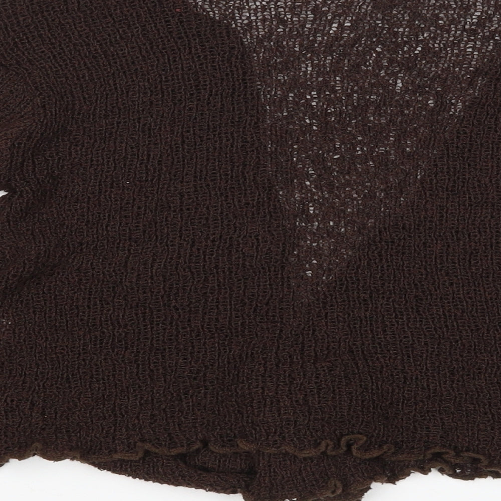Bali Baik Womens Brown   Cardigan Jumper One Size