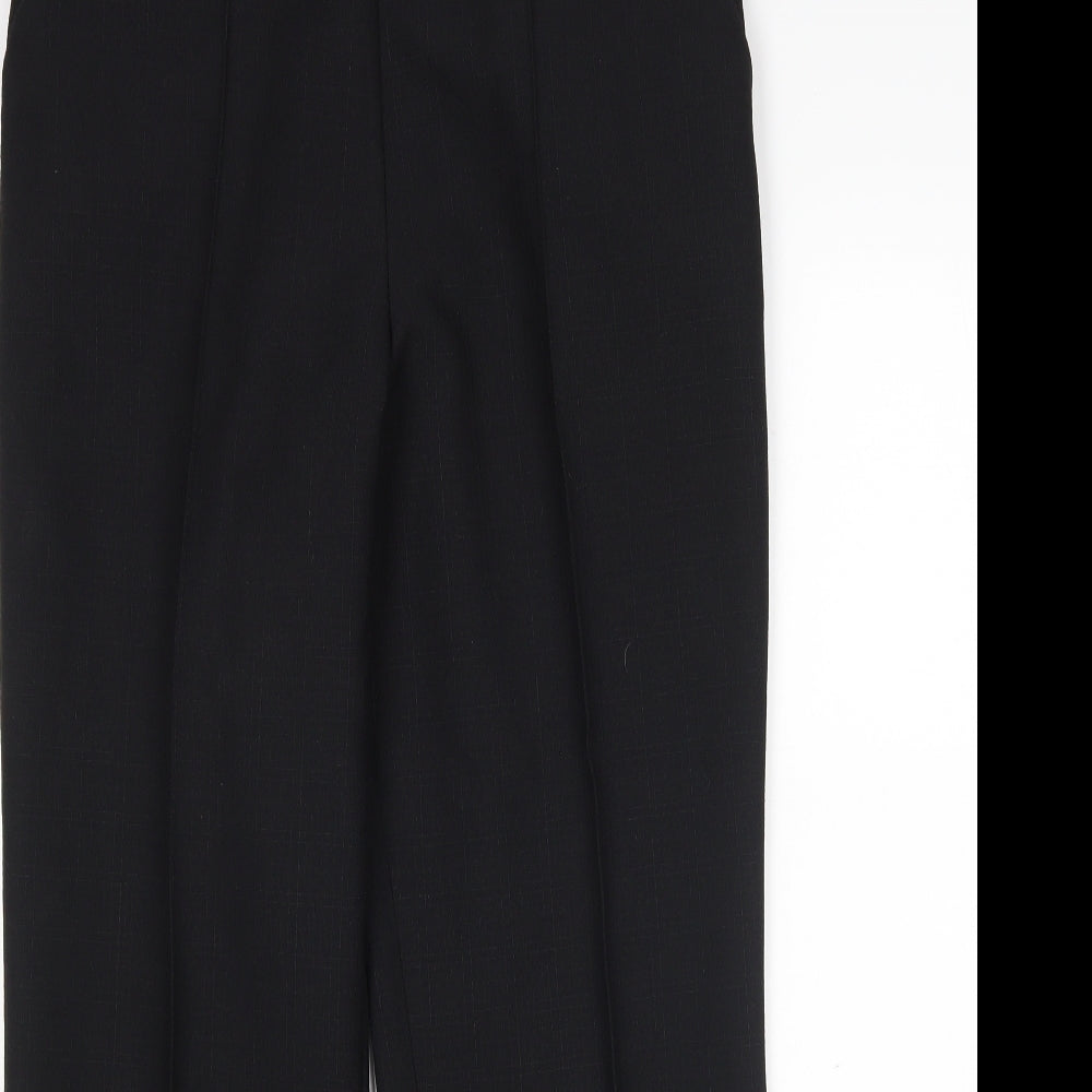 M&S Womens Black   Trousers  Size 12 L29 in