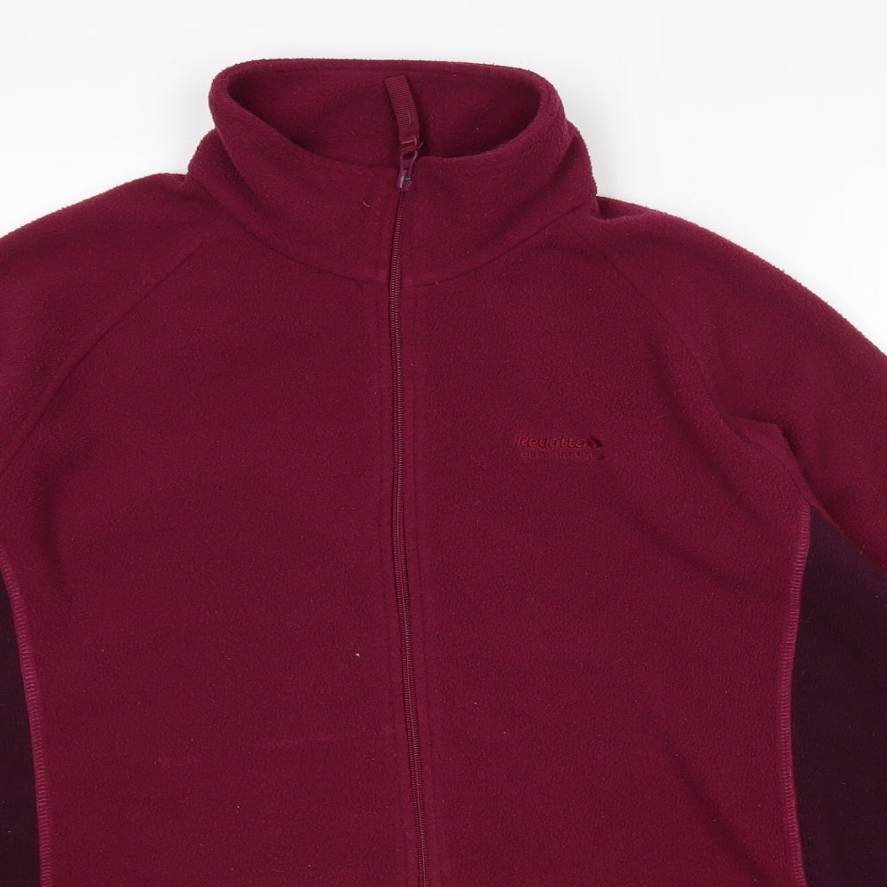 Regatta Womens Purple   Full Zip Sweatshirt Size 16