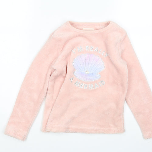 Primark Girls Pink   Top Pyjama Top Size 6-7 Years