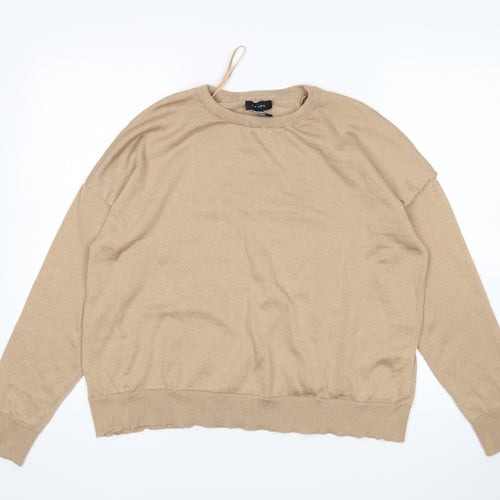 New Look Womens Beige   Pullover Jumper Size L