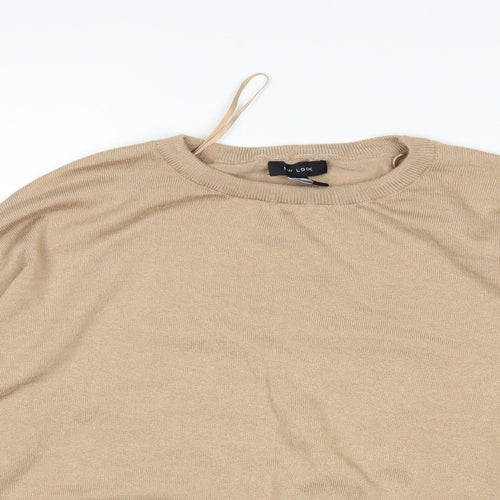 New Look Womens Beige   Pullover Jumper Size L