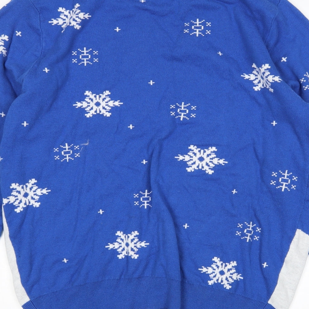Primark Mens Multicoloured   Pullover Jumper Size XL  - Christmas Novelty