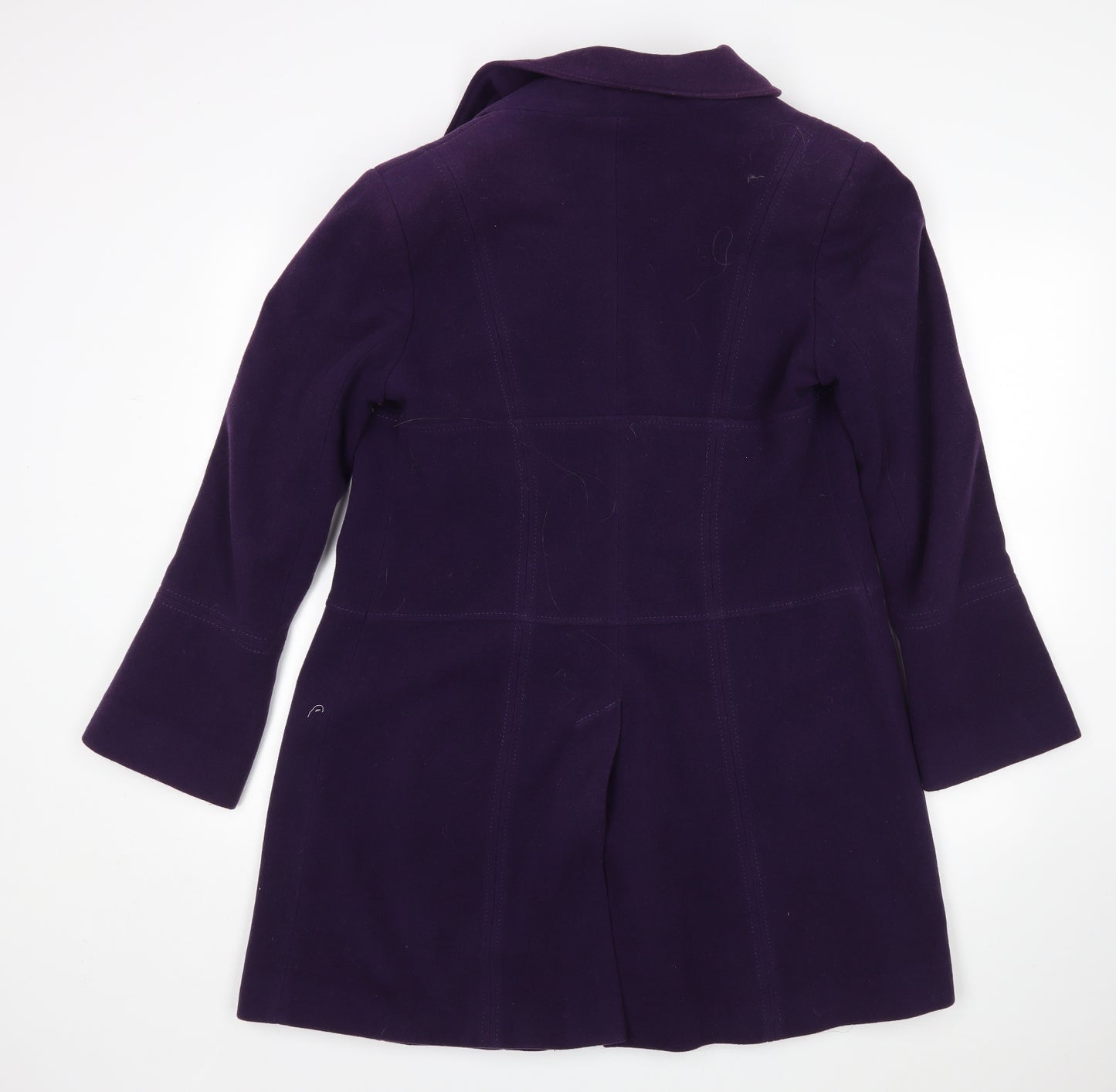 NEXT Womens Purple   Overcoat Coat Size 14
