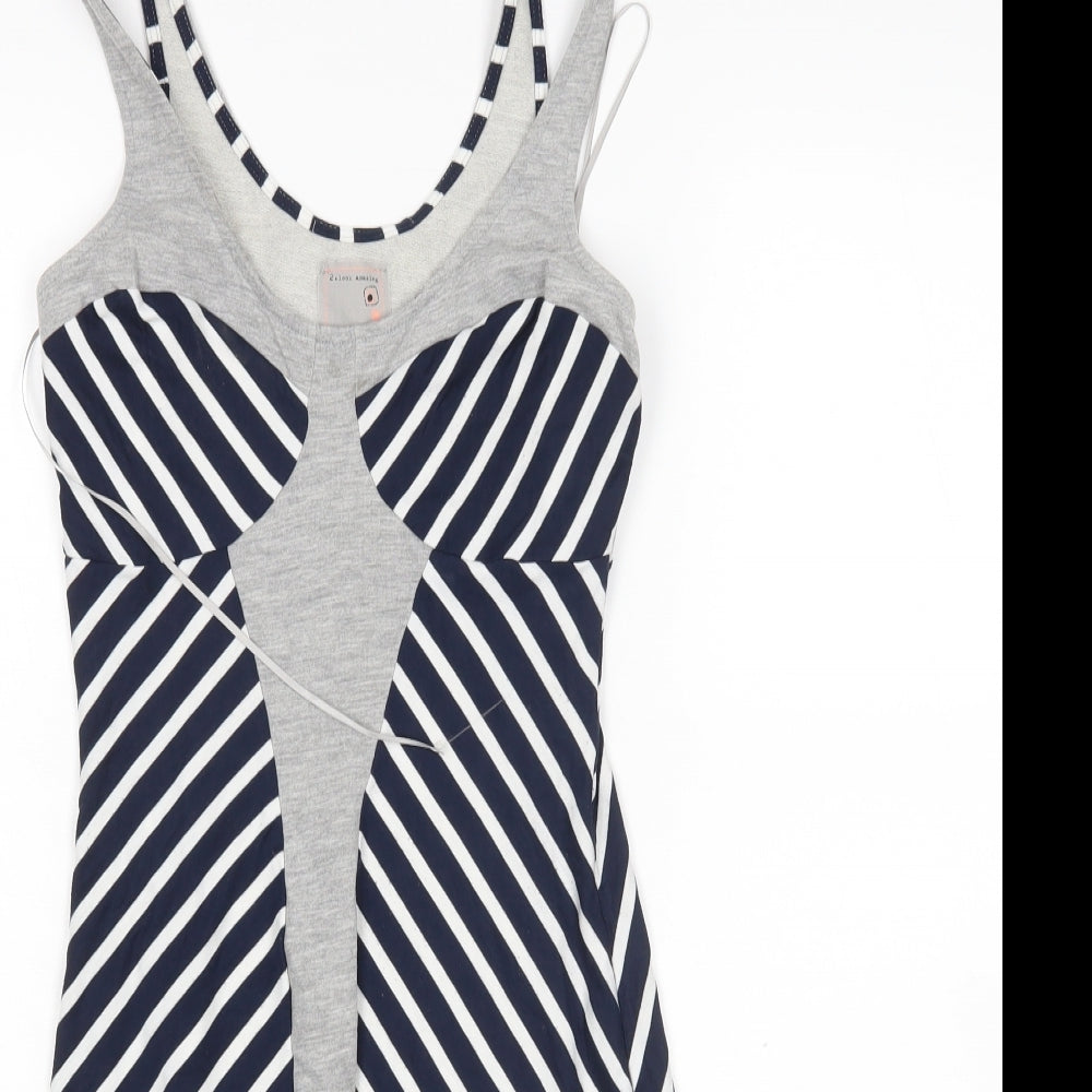 River Island Womens Multicoloured Striped  Tank Dress  Size 10