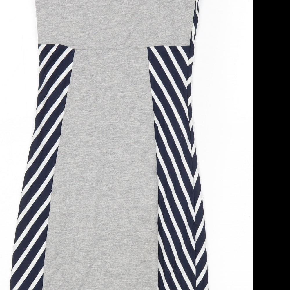River Island Womens Multicoloured Striped  Tank Dress  Size 10