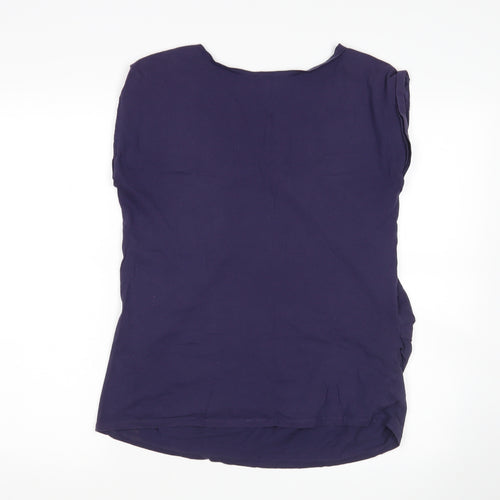 New Look Womens Purple   Basic T-Shirt Size 12