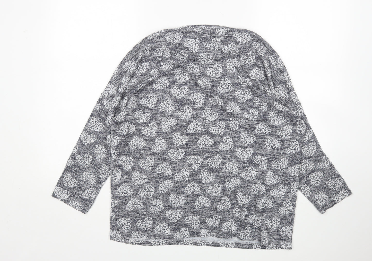 TU Womens Grey   Pullover Jumper Size 14