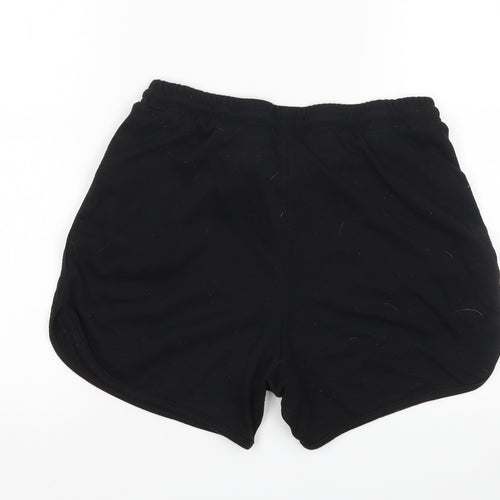 LA Gear Womens Black   Sweat Shorts Size 12