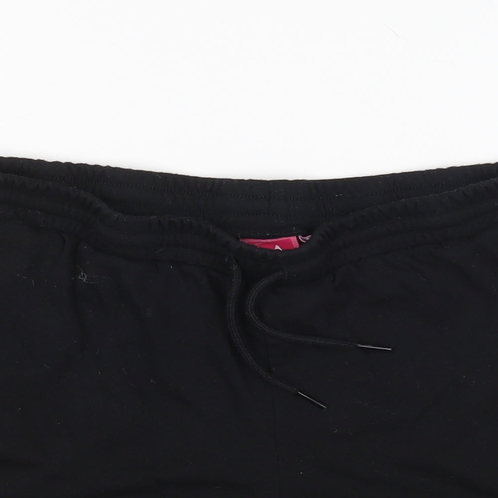 LA Gear Womens Black   Sweat Shorts Size 12