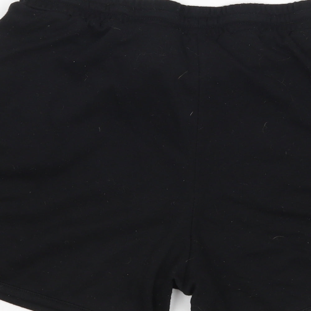 LA Gear Womens Black   Sweat Shorts Size 12