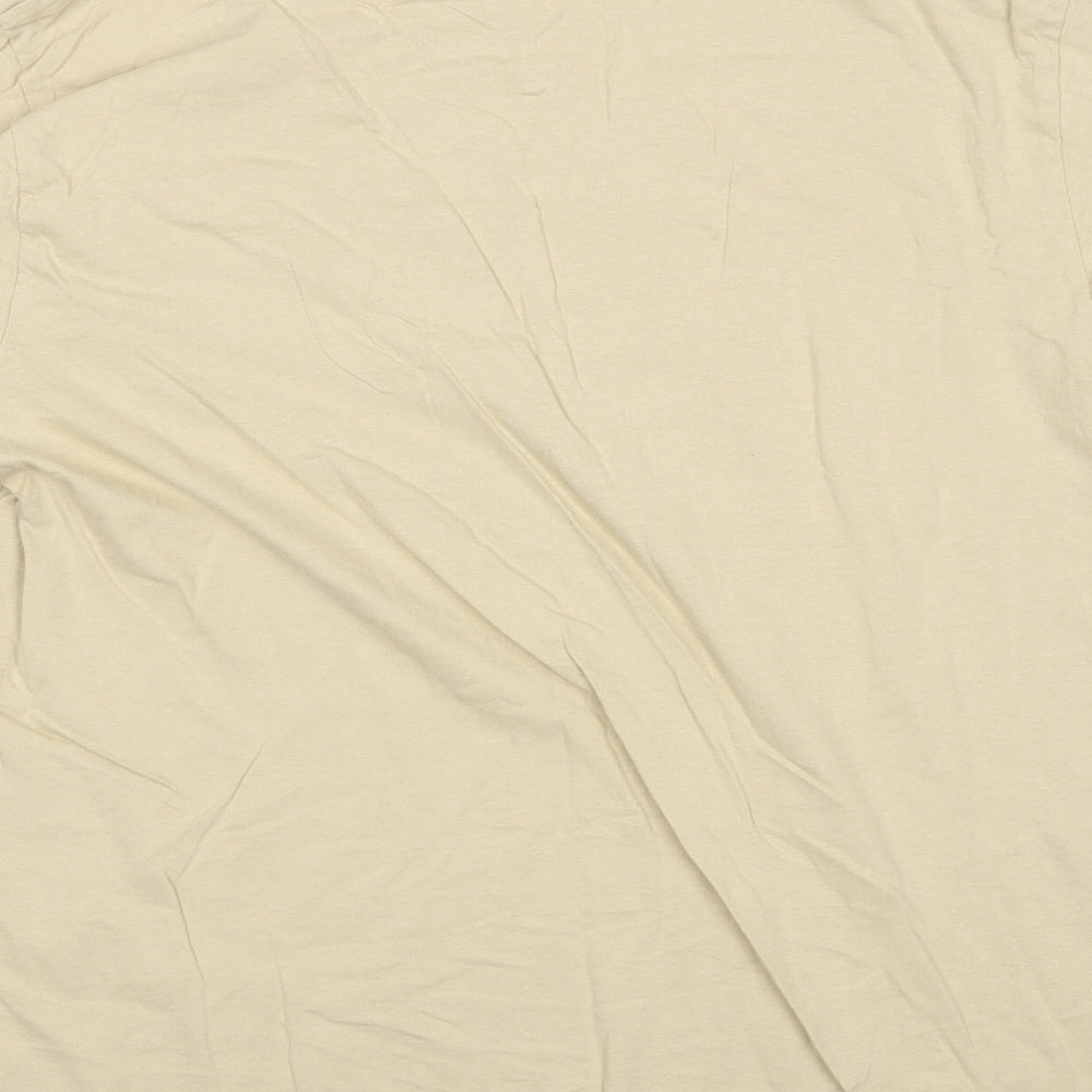 Primark Mens Beige    T-Shirt Size XL