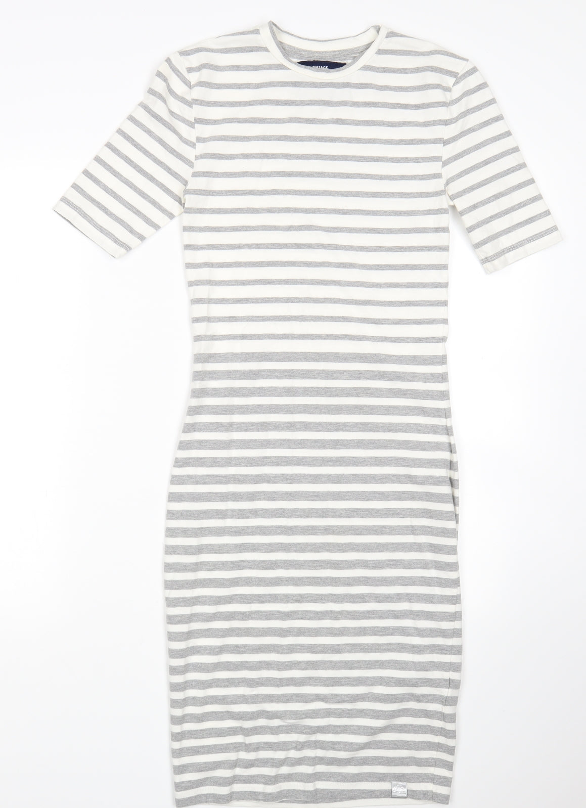Superdry Womens Multicoloured Striped  T-Shirt Dress  Size S