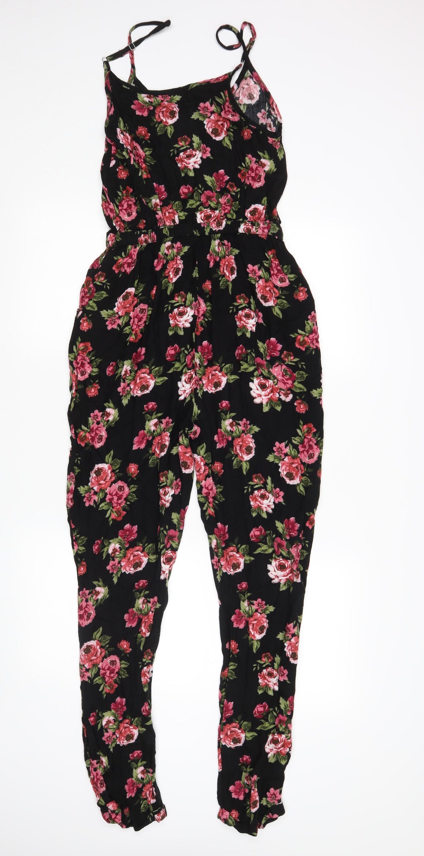 Superdry Womens Multicoloured Floral  Bodysuit One-Piece Size S