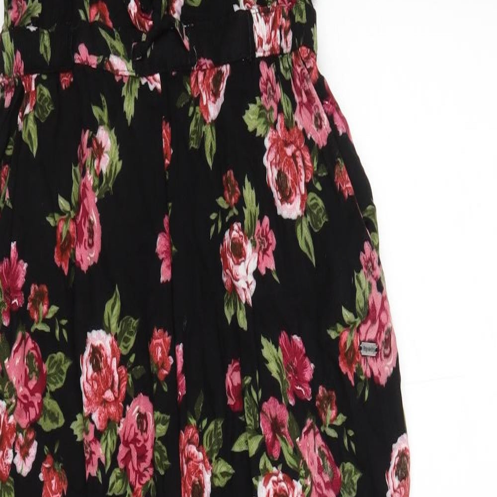 Superdry Womens Multicoloured Floral  Bodysuit One-Piece Size S