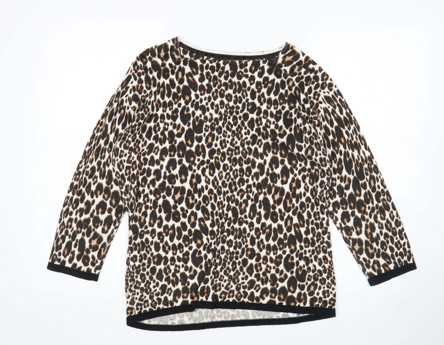 NEXT Womens Multicoloured Animal Print  Pullover Jumper Size 14