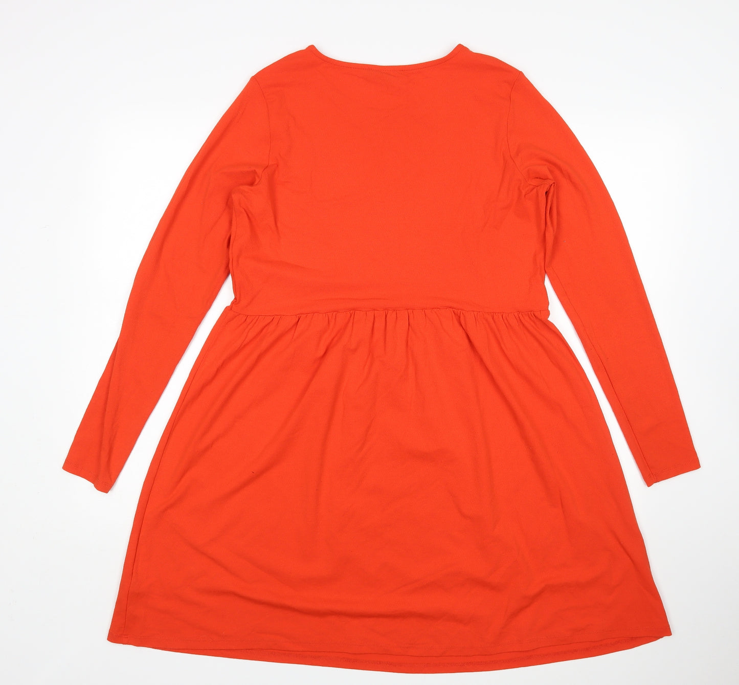 M&S Womens Orange   A-Line  Size 14