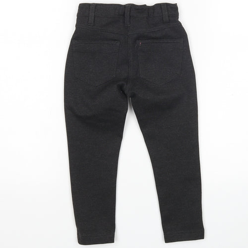 NEXT Girls Grey   Dress Pants Trousers Size 3 Years - School Wear