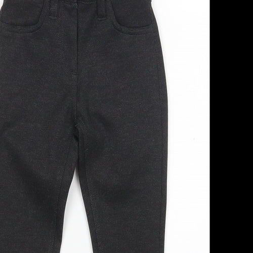 NEXT Girls Grey   Dress Pants Trousers Size 3 Years - School Wear