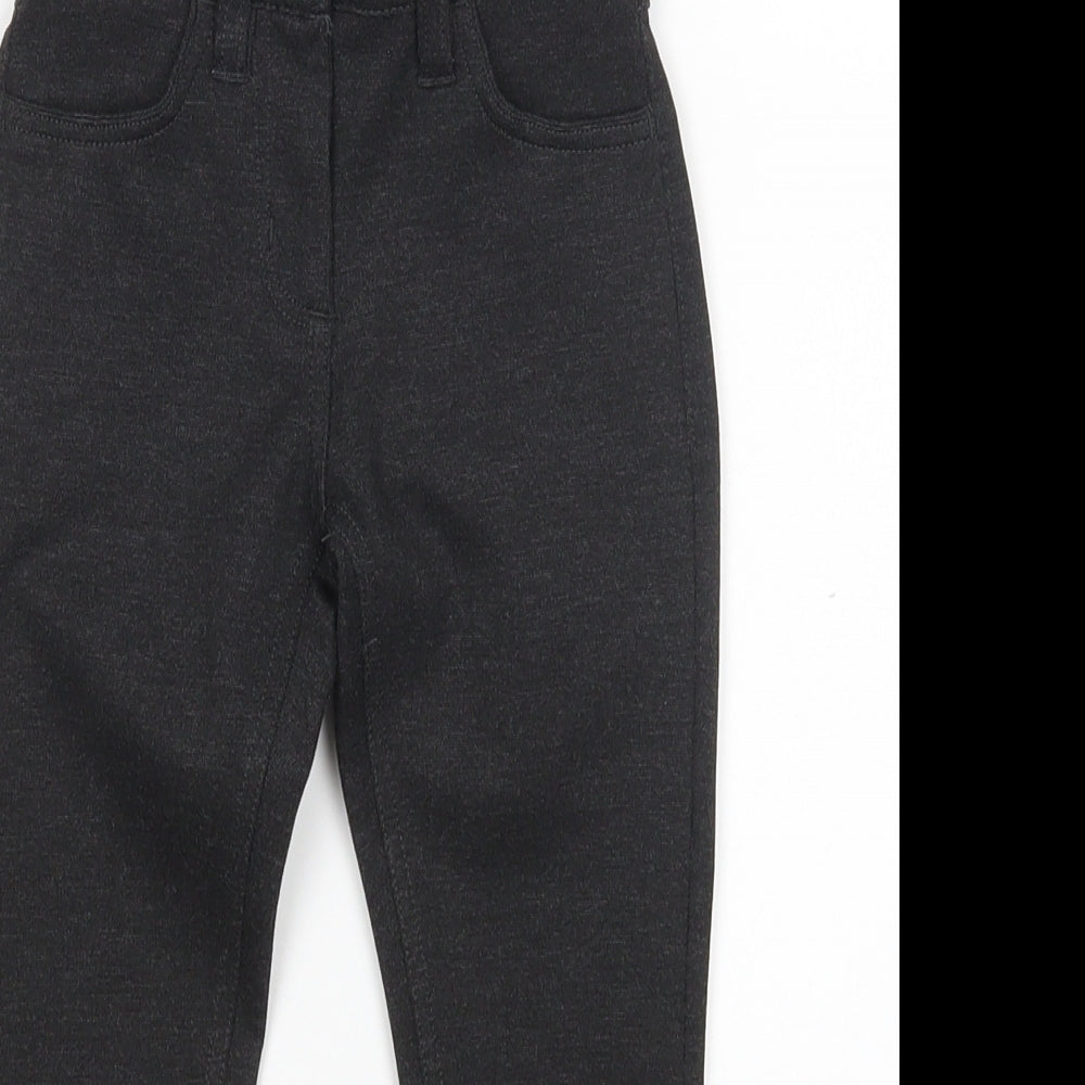 NEXT Girls Grey   Dress Pants Trousers Size 3 Years - School Wear