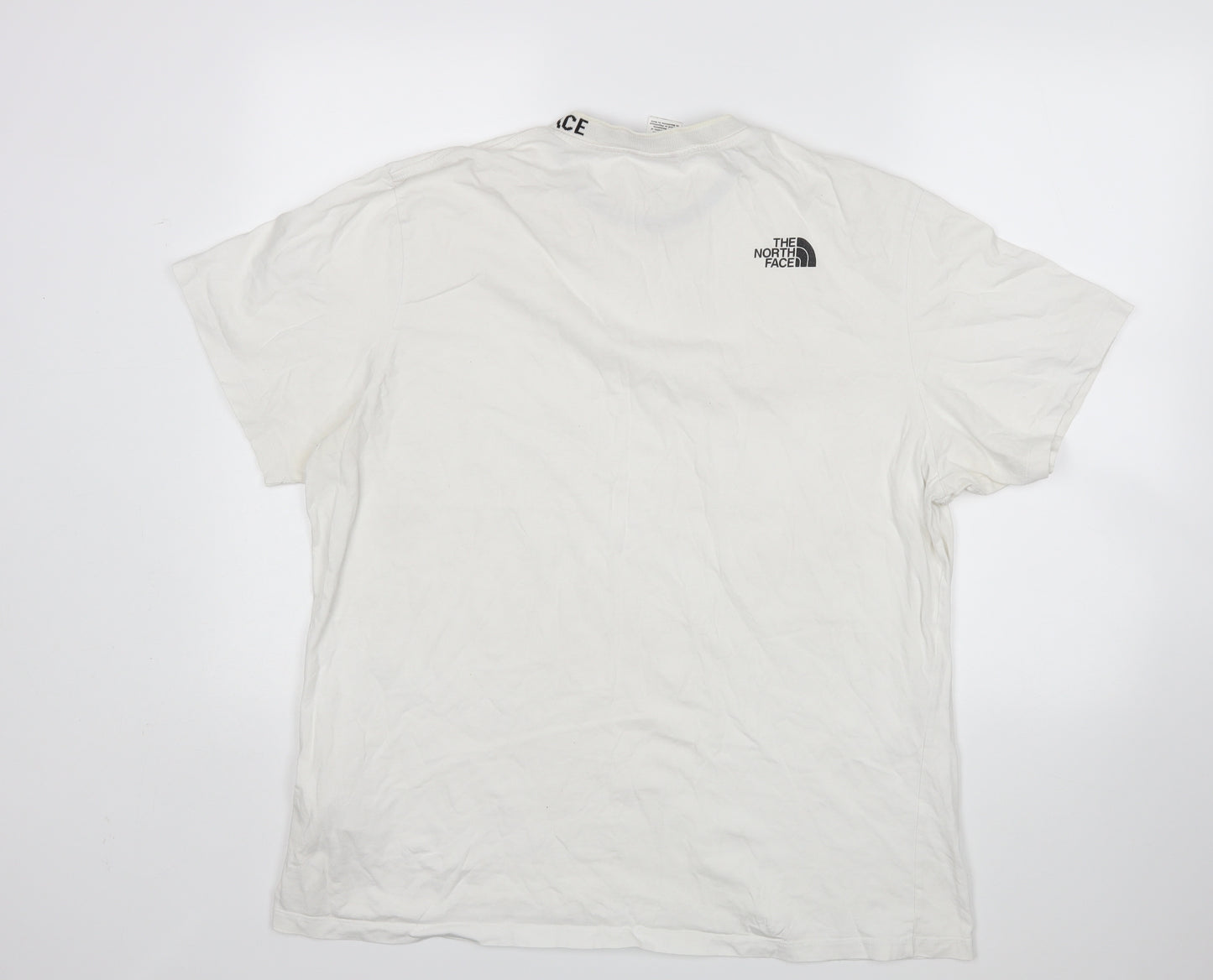 The North Face Womens White   Basic T-Shirt Size XL