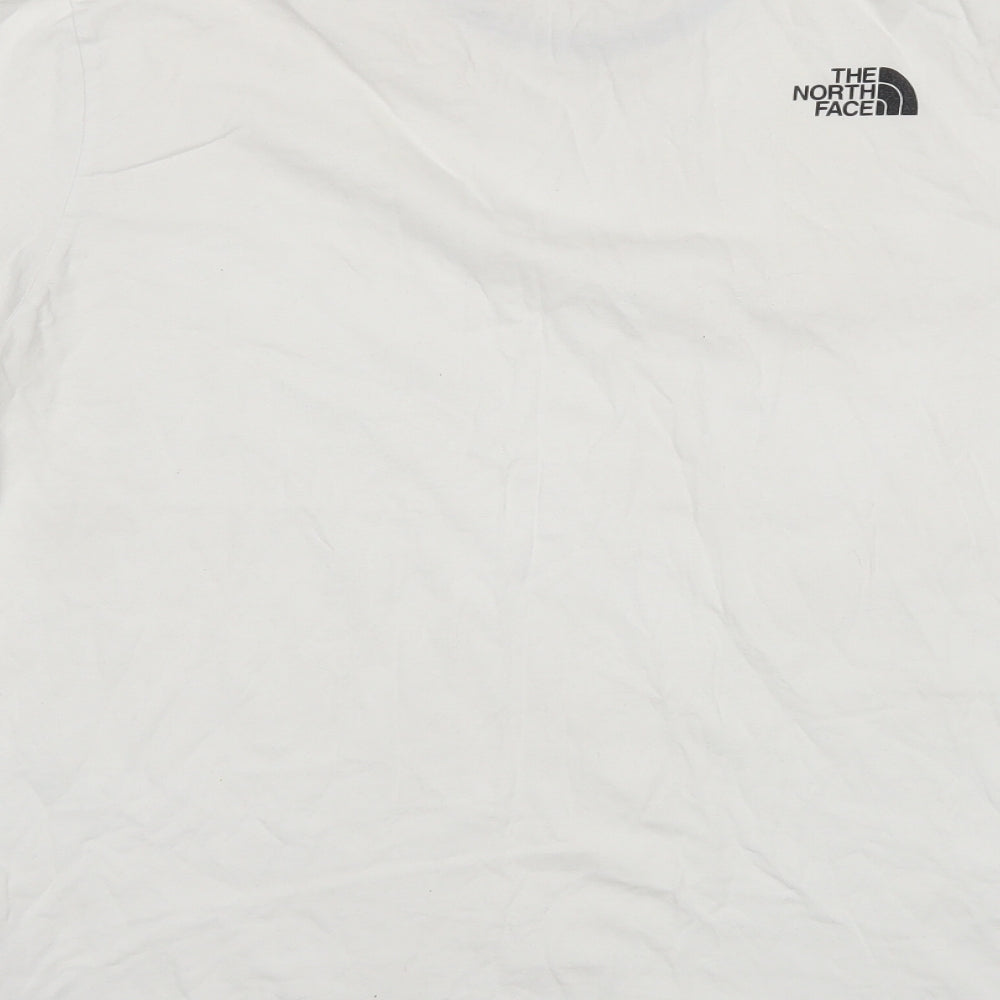The North Face Womens White   Basic T-Shirt Size XL