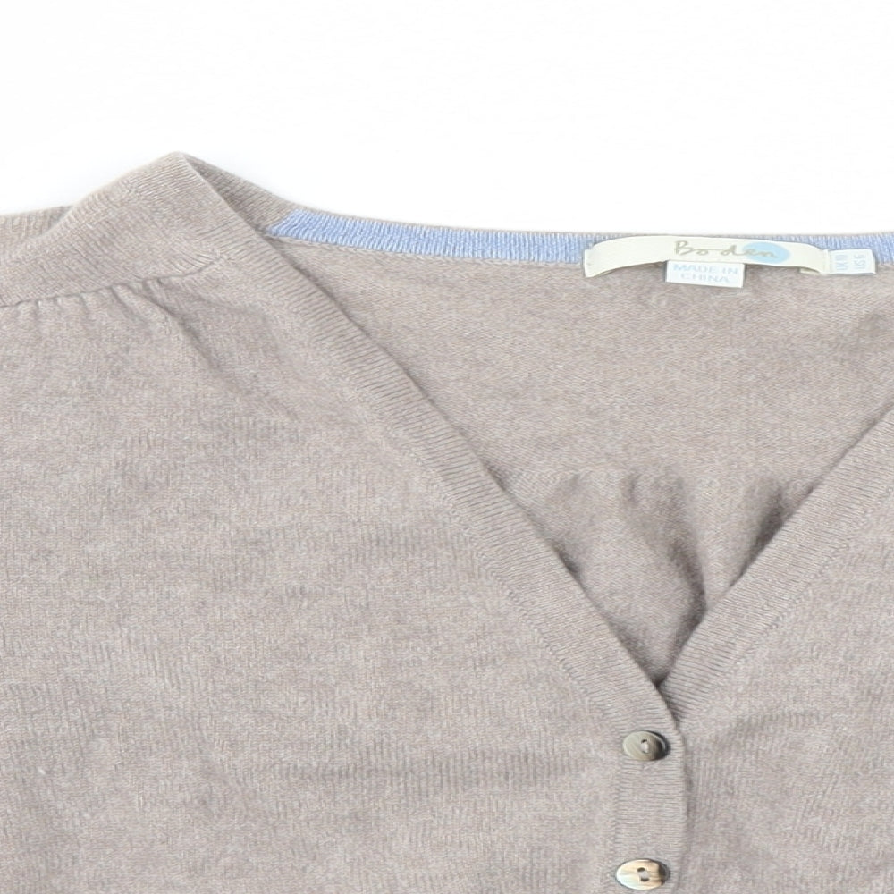 Boden Womens Grey   Cardigan Jumper Size 10
