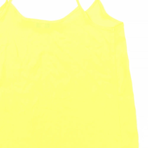 Papaya Womens Yellow   Basic Tank Size 8