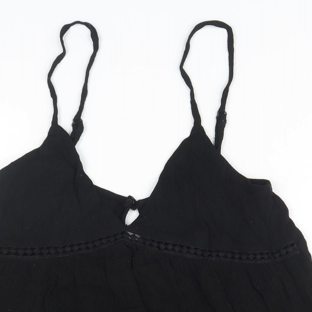 ASOS Womens Black   Basic Tank Size 8