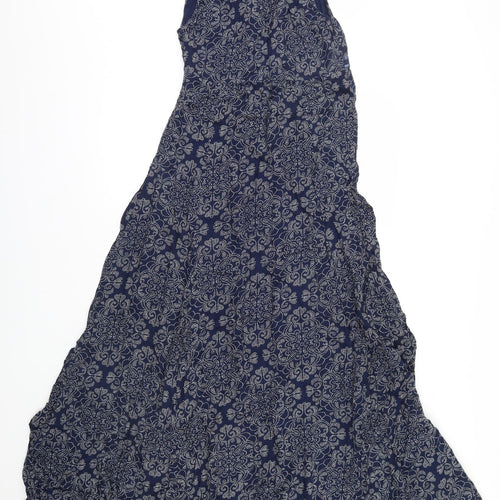 Nomads Womens Blue Paisley  A-Line  Size 10