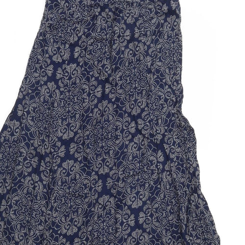 Nomads Womens Blue Paisley  A-Line  Size 10