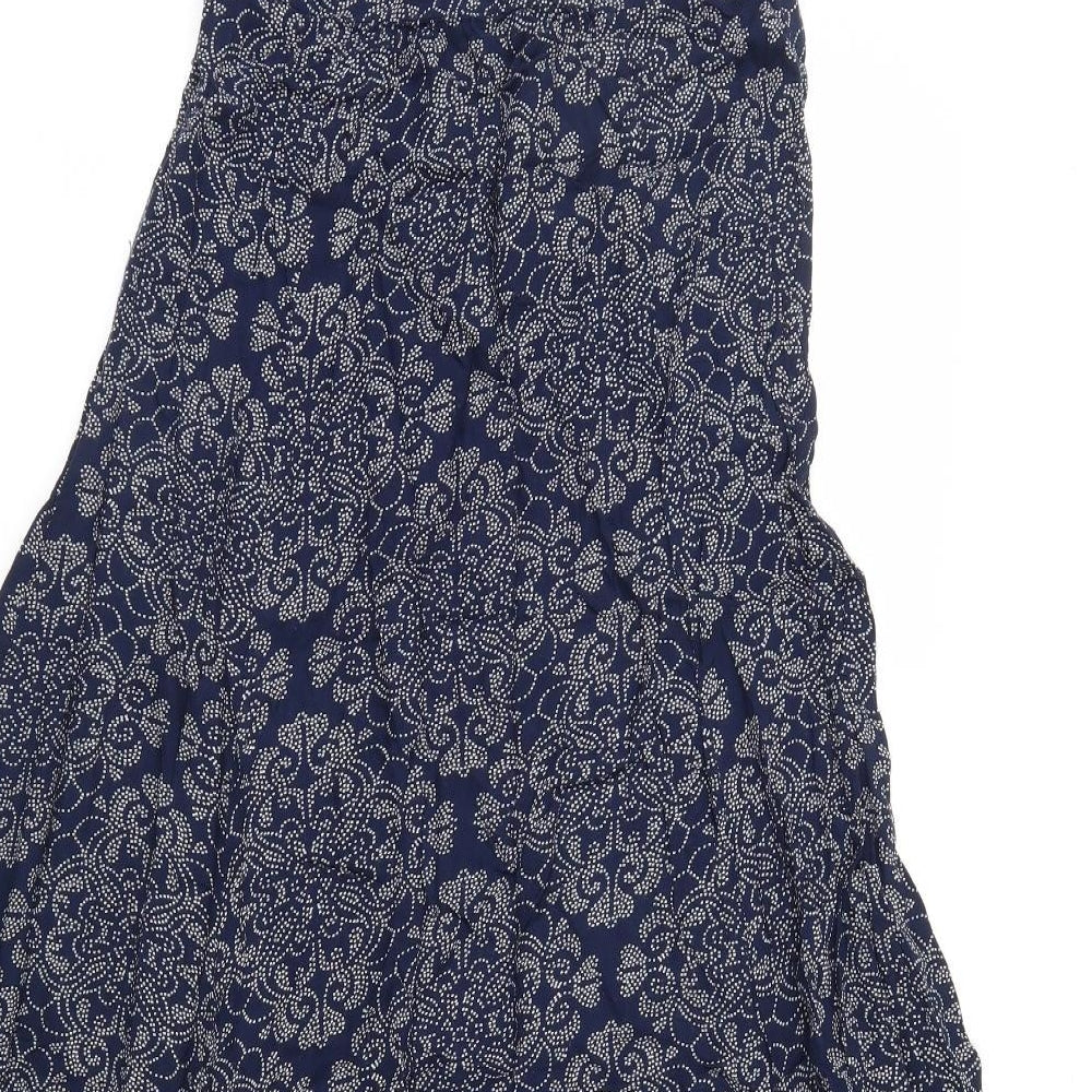 Nomads Womens Blue Paisley  A-Line  Size 10