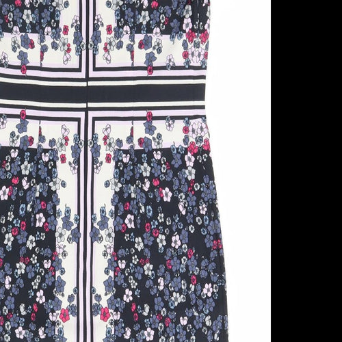 Great Plains Womens Black Floral  Pencil Dress  Size S