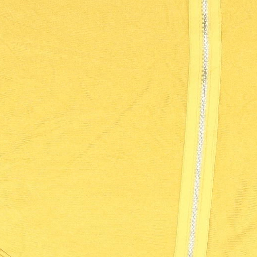 Apricot Womens Gold   Full Zip Jumper Size 14