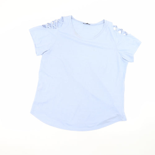 pep&Co Womens Blue   Basic T-Shirt Size 16