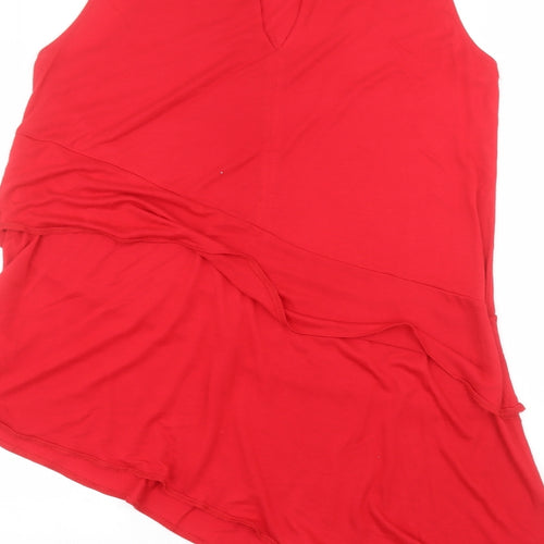 capsule  Womens Red   Basic Blouse Size 14