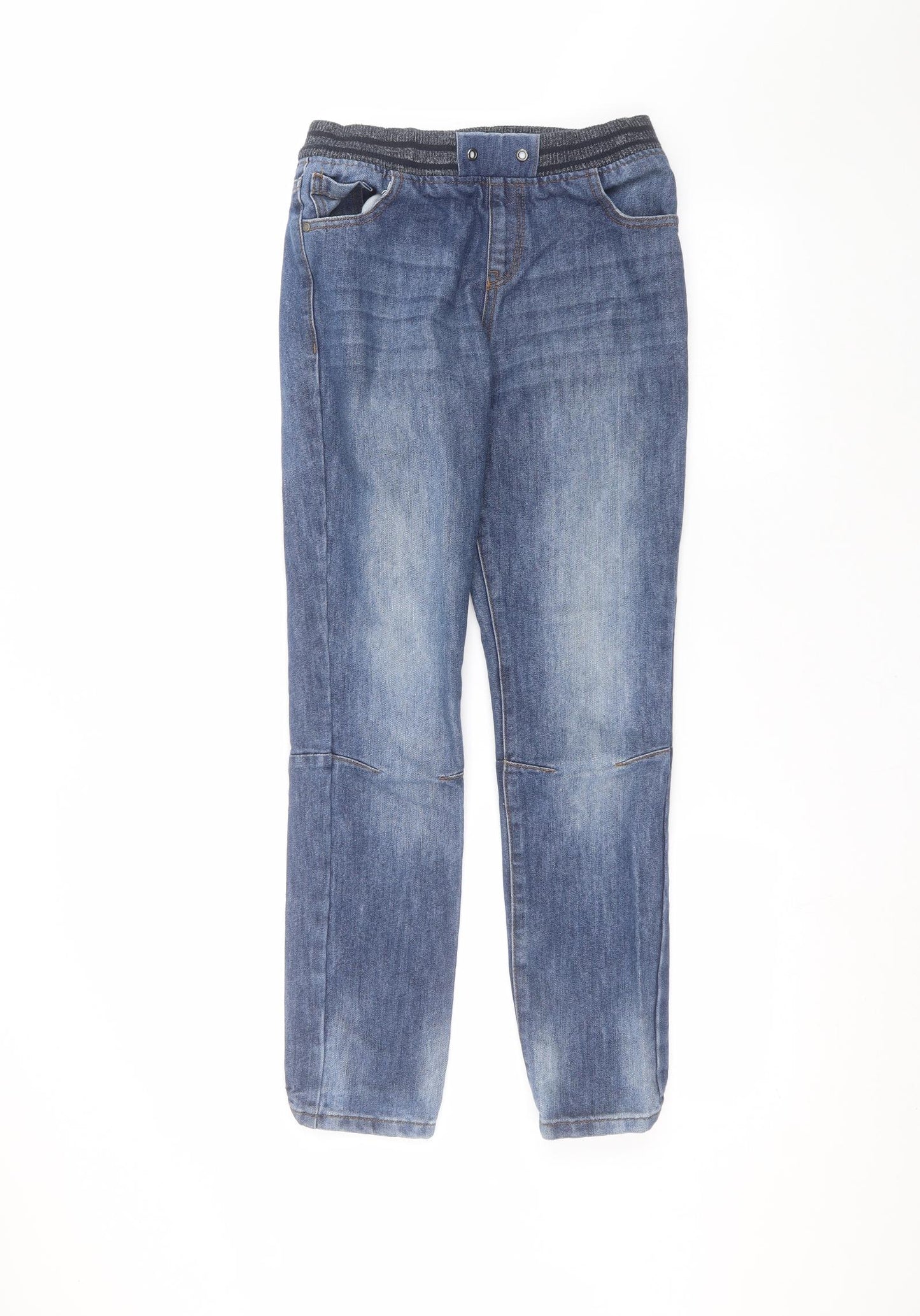 Primark Boys Blue   Straight Jeans Size 12-13 Years