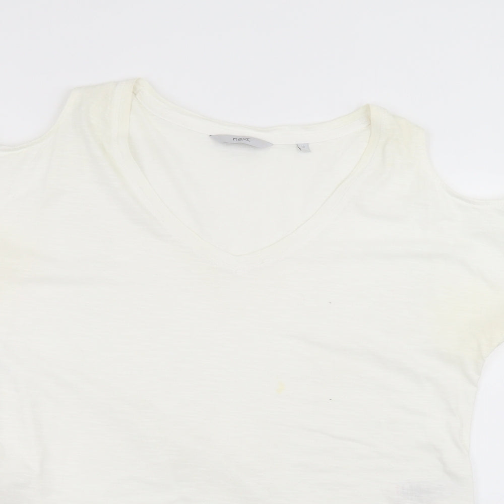 NEXT Womens White   Basic T-Shirt Size 12